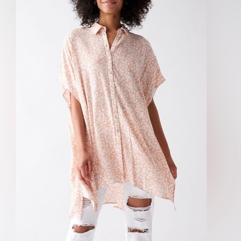 Lost + Wander Pick Me in the Desert Tunic Top NWT